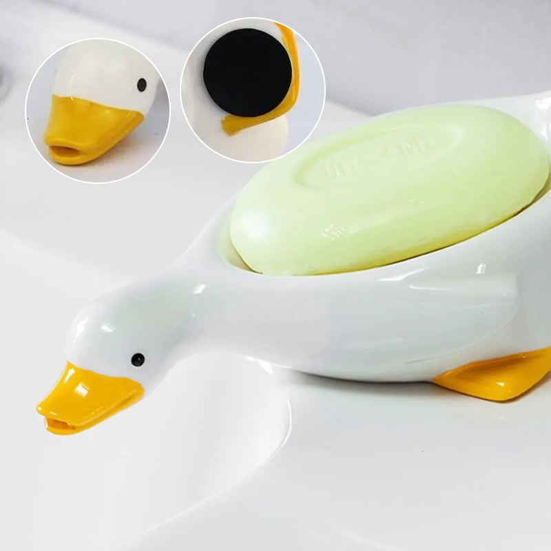 Ceramic Duck Soap Box