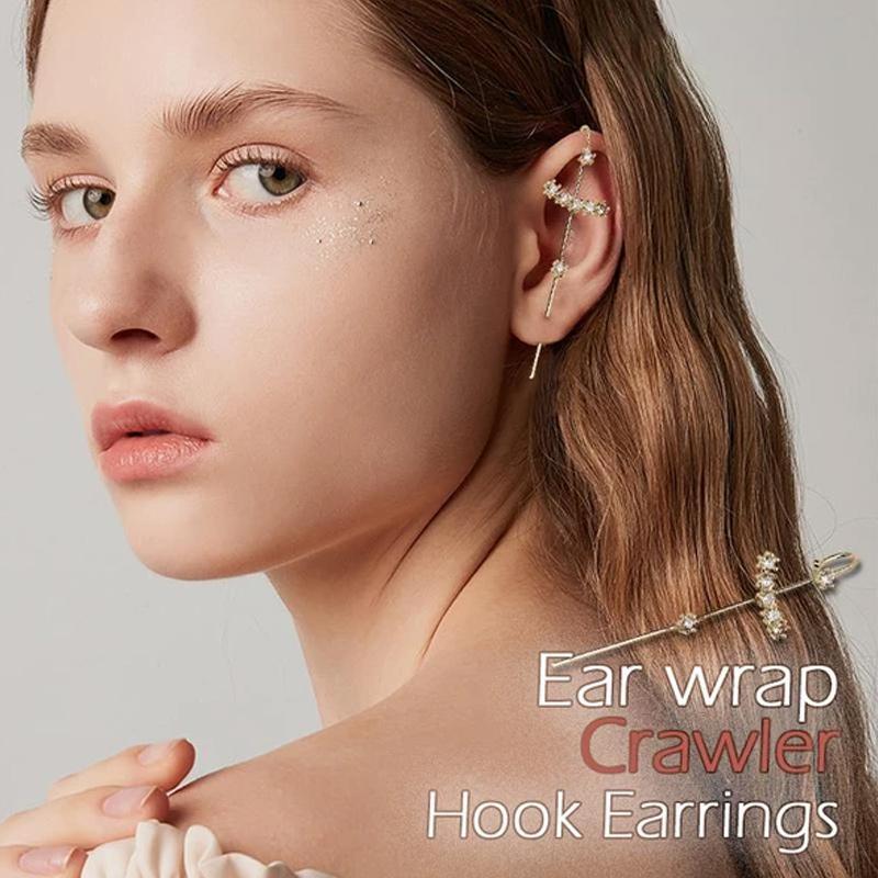 Ear Wrap Crawler Hook Øredobber