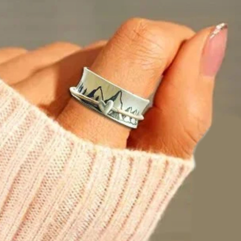 Ring med fortsett å klatre design