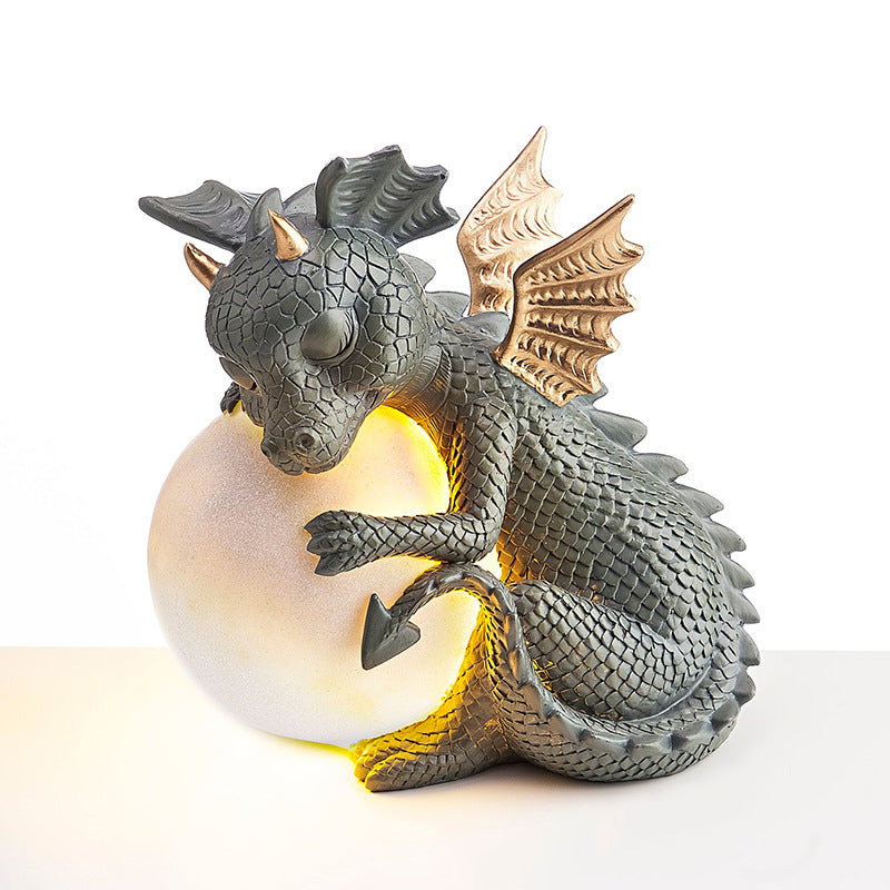 MystiCalls Garden Dragon Meditated  Statue Collecting