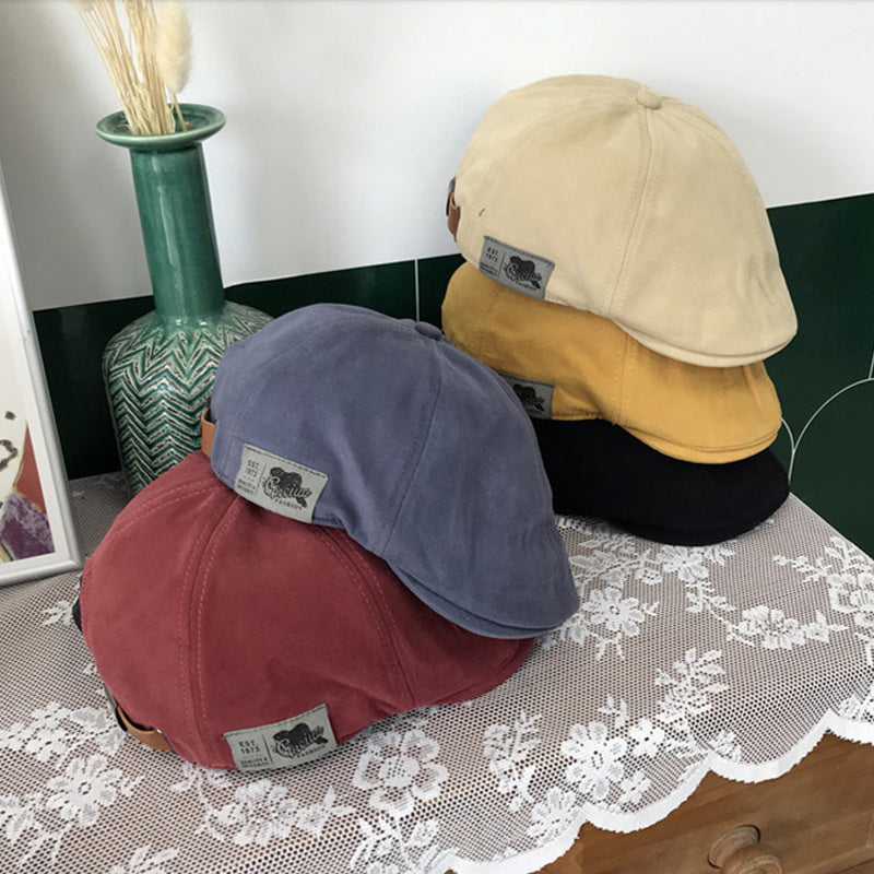 Beret hatt i vintage-stil