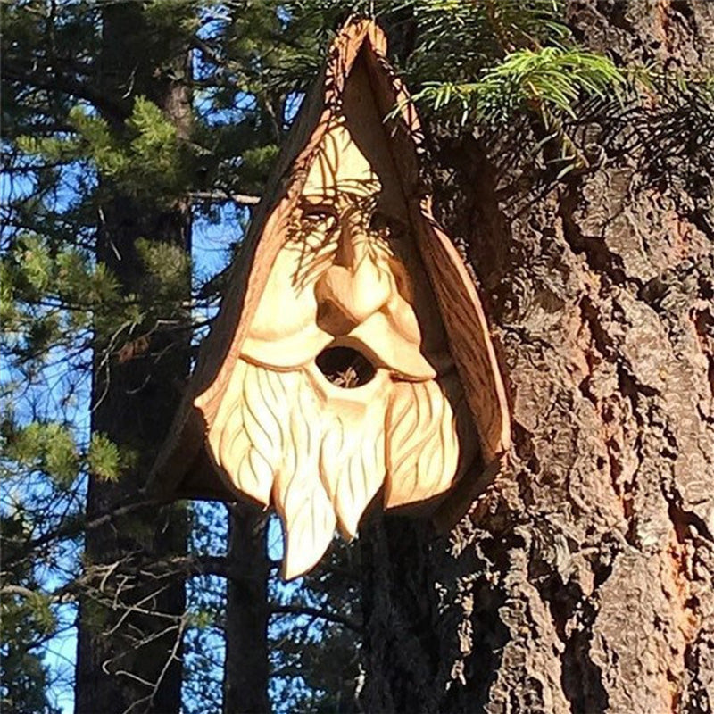 Håndlaget Lykkelig ånd fuglehus