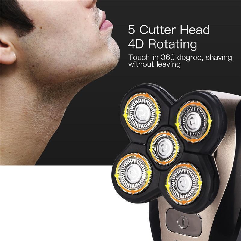 5 In 1 4D Rotary Shaver Rechargeable