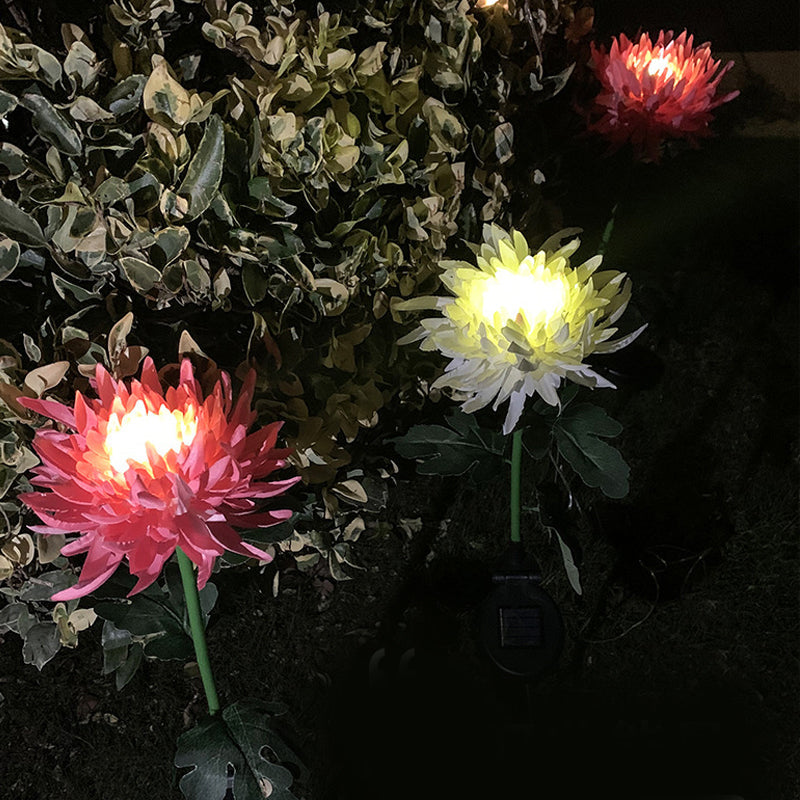 LED Krysantemum Solar hagelys