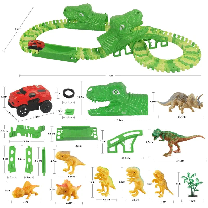 The Super-cool Dinosaur Race Track