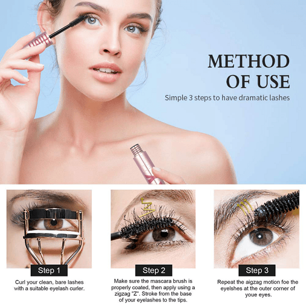 4D forlengelse Curling Mascara