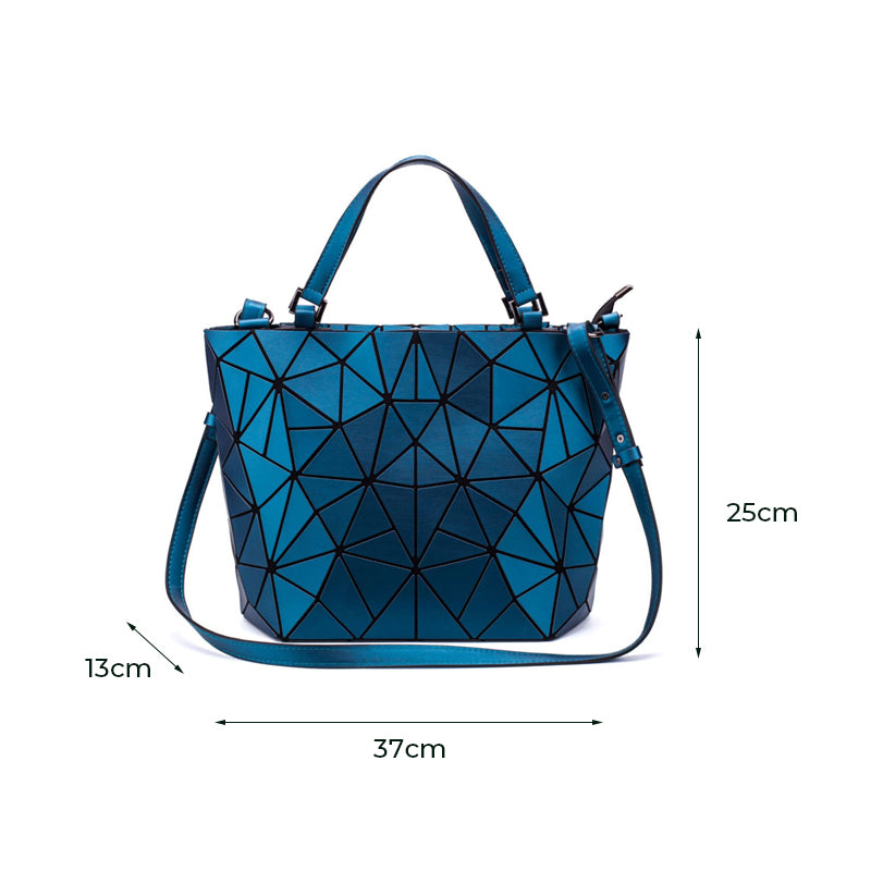 Diamond bucket bag