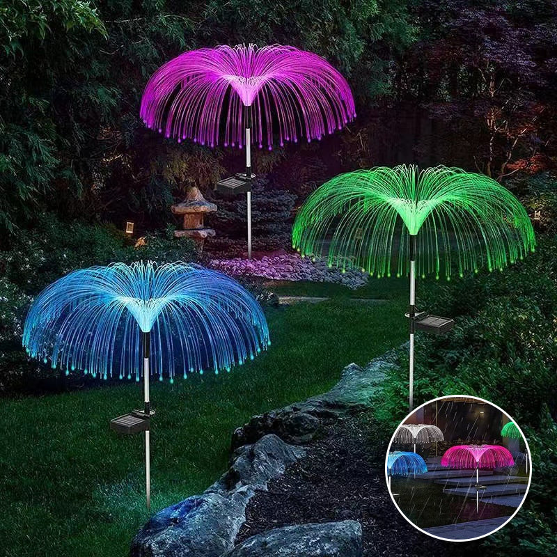 Jellyfish Lawn Solar Lights