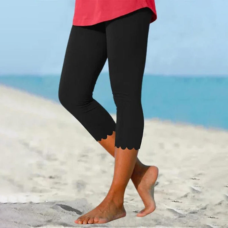 Ensfarget leggings