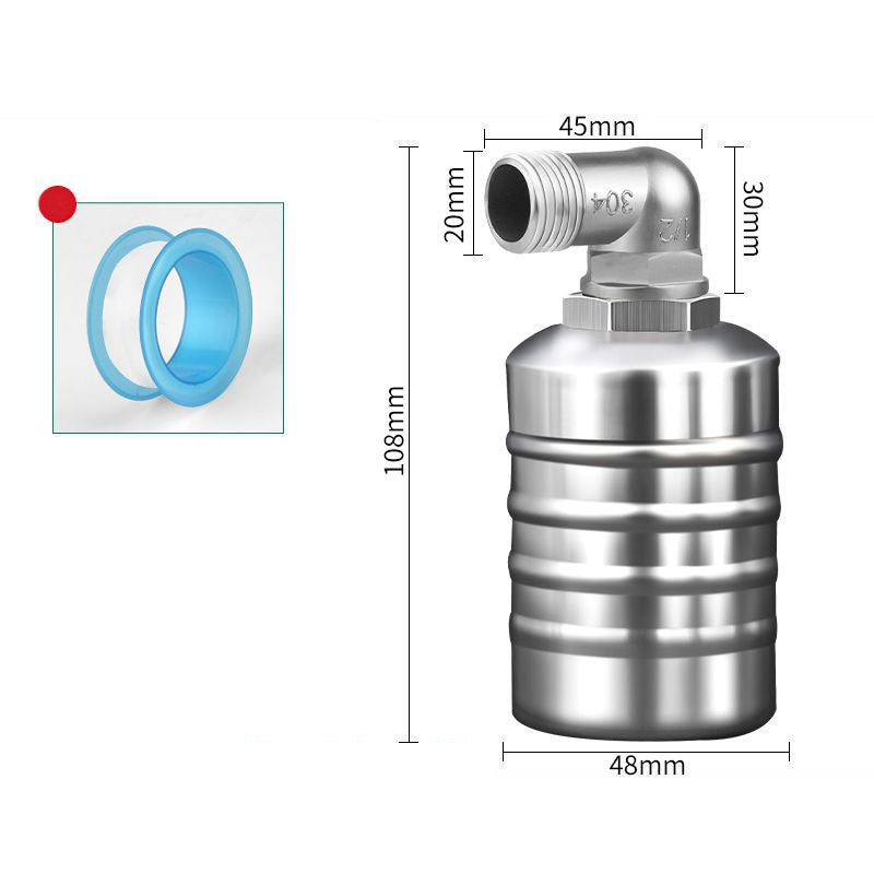 304 rustfritt stål Helautomatisk vannnivåkontroll