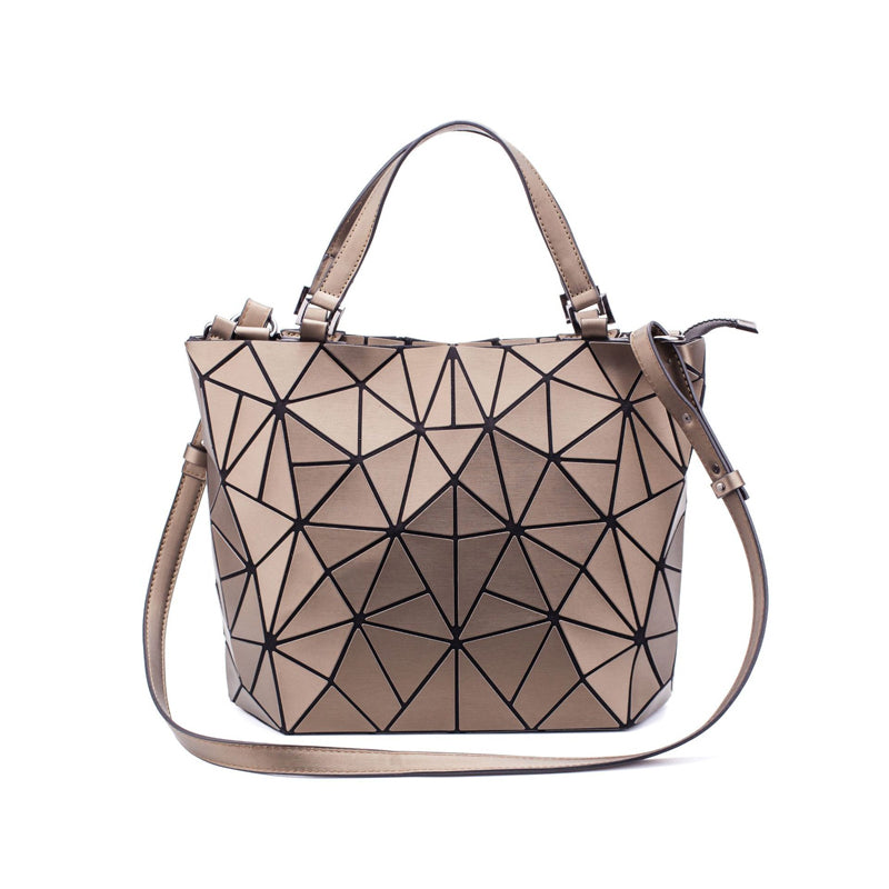 Diamond bucket bag