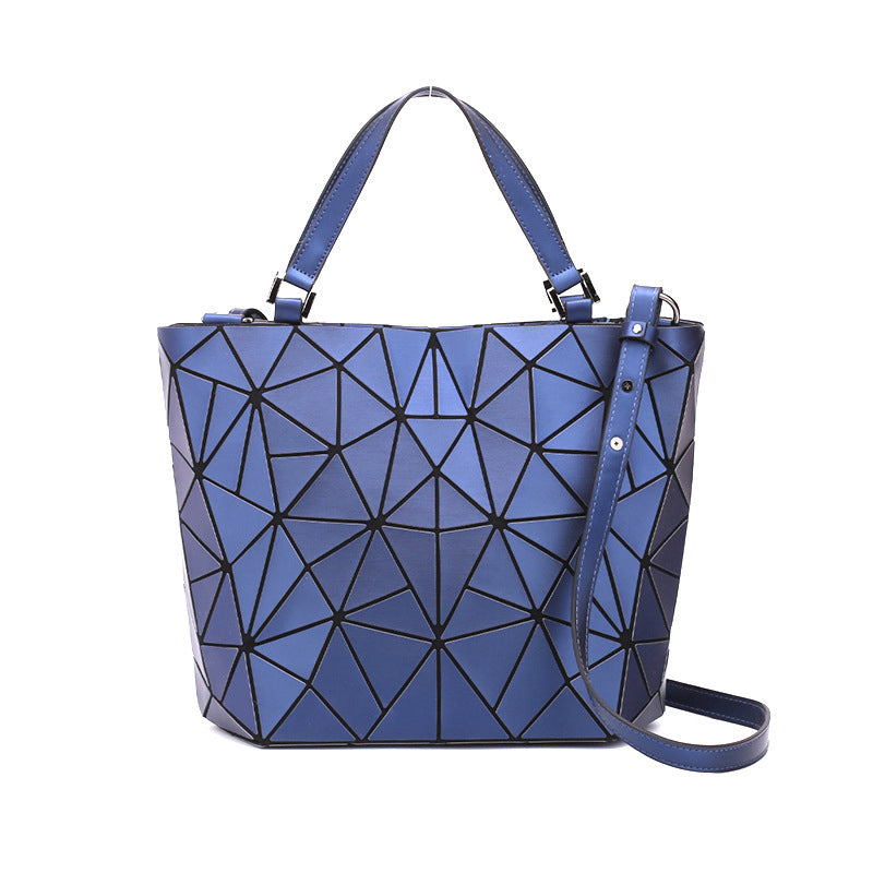 Diamond bucket bag