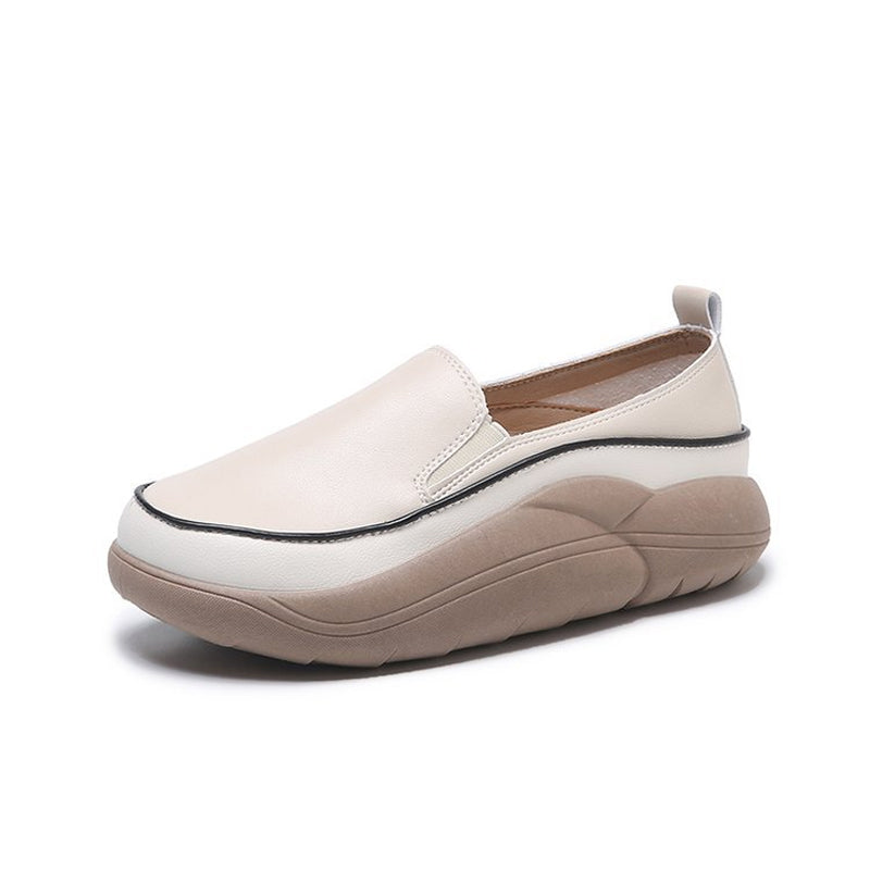 Plattform Colorblock Loafers