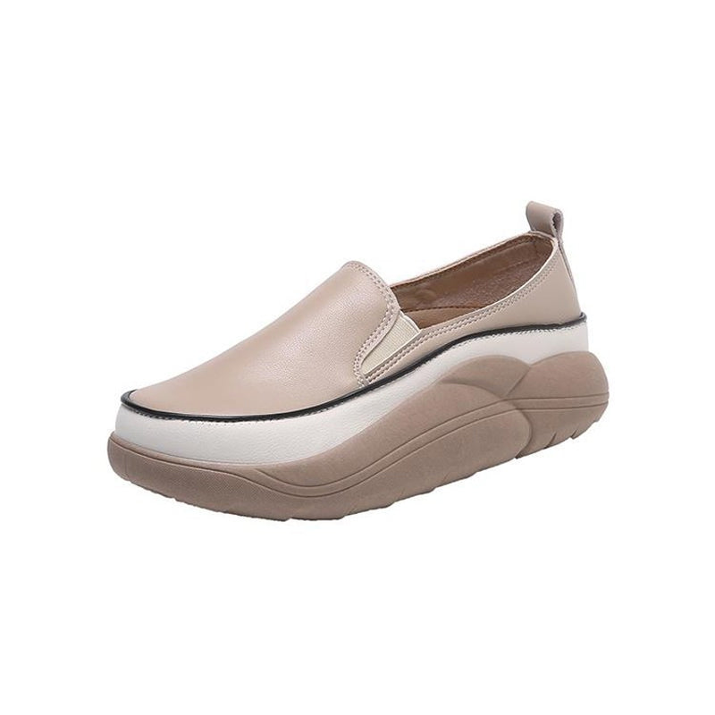 Plattform Colorblock Loafers