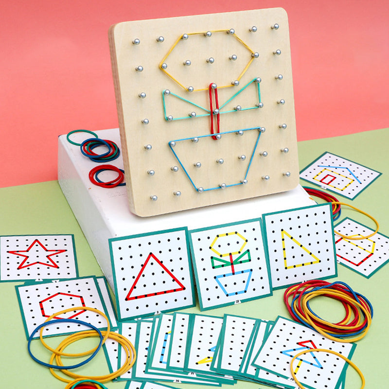 Geoboard av tre